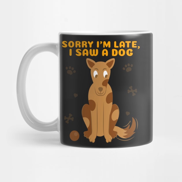 Sorry I'm late I saw a dog 2 by Studio-Sy